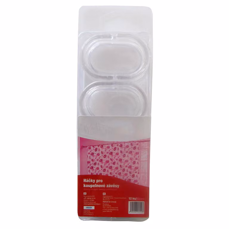 Ganci per tenda da bagno LEROY