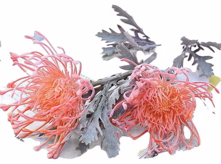 Fiori artificiali, arredamento per la casa, uso interno, rosa, confezione da 3 pezzi