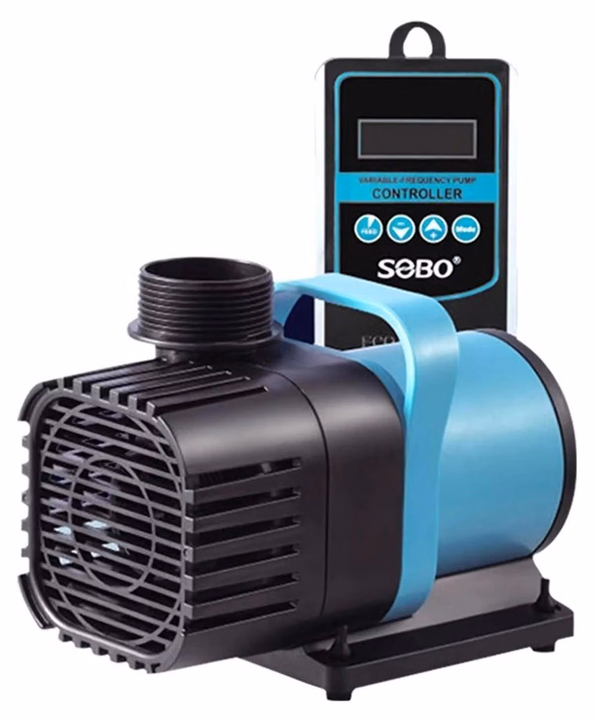 Pompa per acquari - SA-8000 - Pompa per fontane e cascate - Adatta per acquari e stagni - Pompa potente, versatile per diversi usi - Filtro a fondo - Cambio dell'acqua - Colore blu
