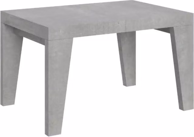 Tavolo allungabile 120/224x90 cm Naxy colore cemento