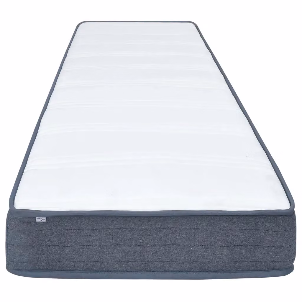 Materasso Ibrido a Molle Insacchettate vidaXL Bianco L: 160 cm, P: 80 cm, H: 20 cm – 2
