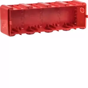 Berker 18720040 Scatola da incasso quadrupla per montaggio a incasso, R.8, rt