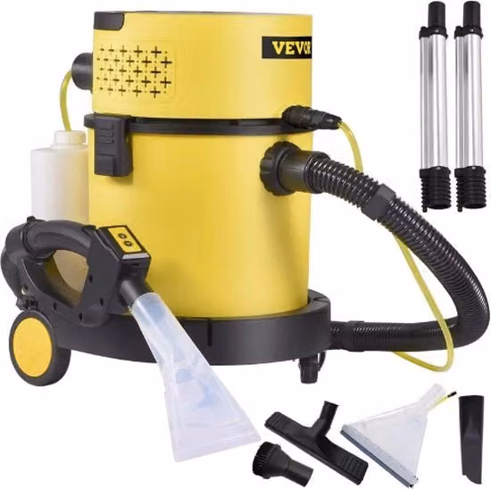 Aspiratore per tappeti - Pulitore per tappeti - Aspiratore per tappeti con aspirazione - Pulitore per macchie - Aspiratore per divano - 56,5x45x39cm