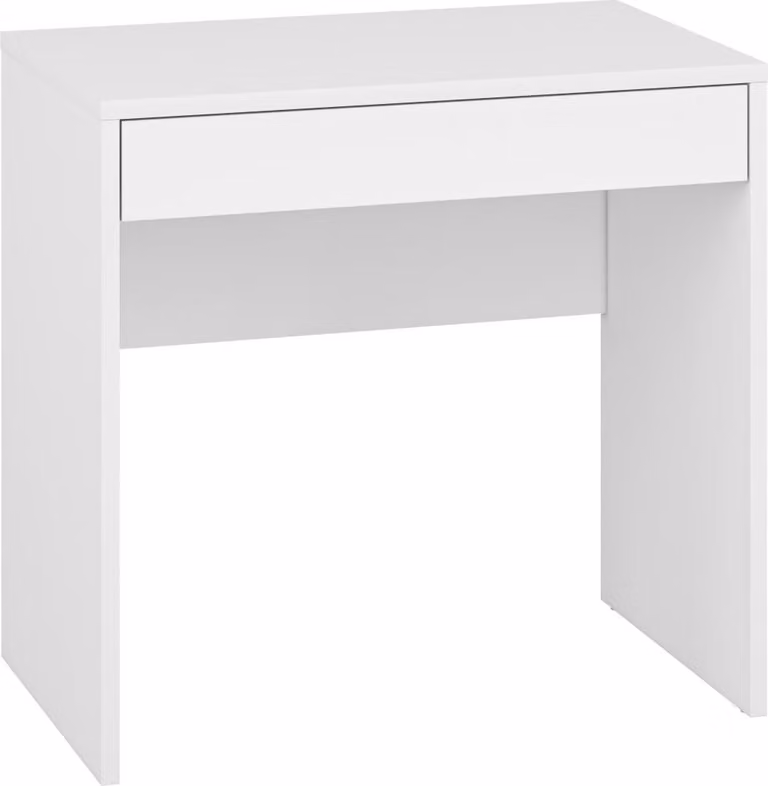 FURNLUX Scrivania Kendo Bianco 83cm / Colore principale: Bianco / Dimensioni: 83 x 79 x 51 cm