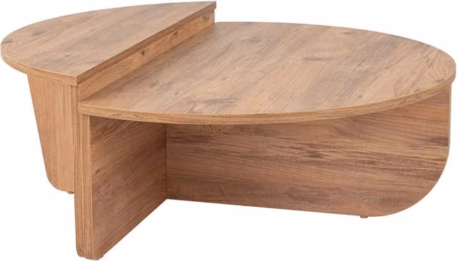 Tavolino da caffè in legno "Orion" - 90 x 60 x 30 cm - Pino atlantico