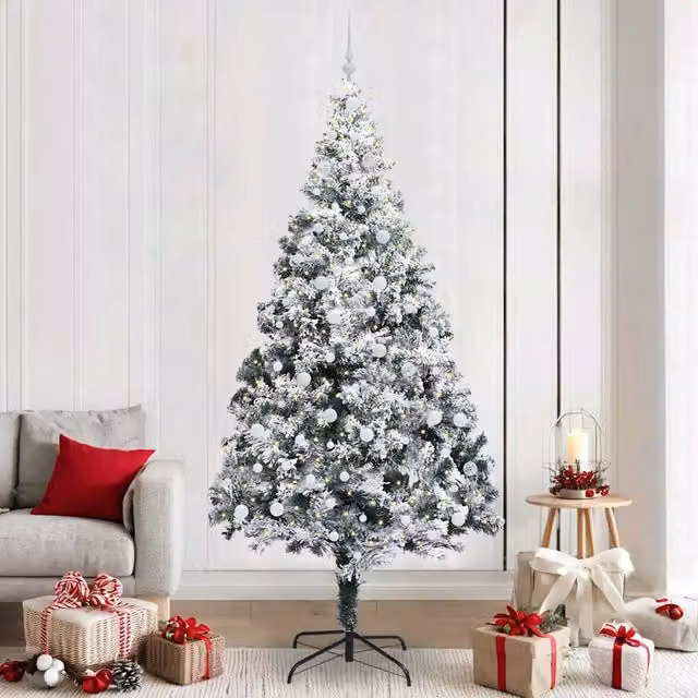 Albero di Natale artificiale Bianco 240 cm 3396983