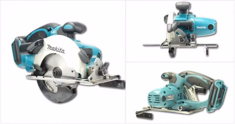 Makita BSS 501 18V 136 mm Li-ion sega circolare a batteria solo - solo l'utensile senza accessori