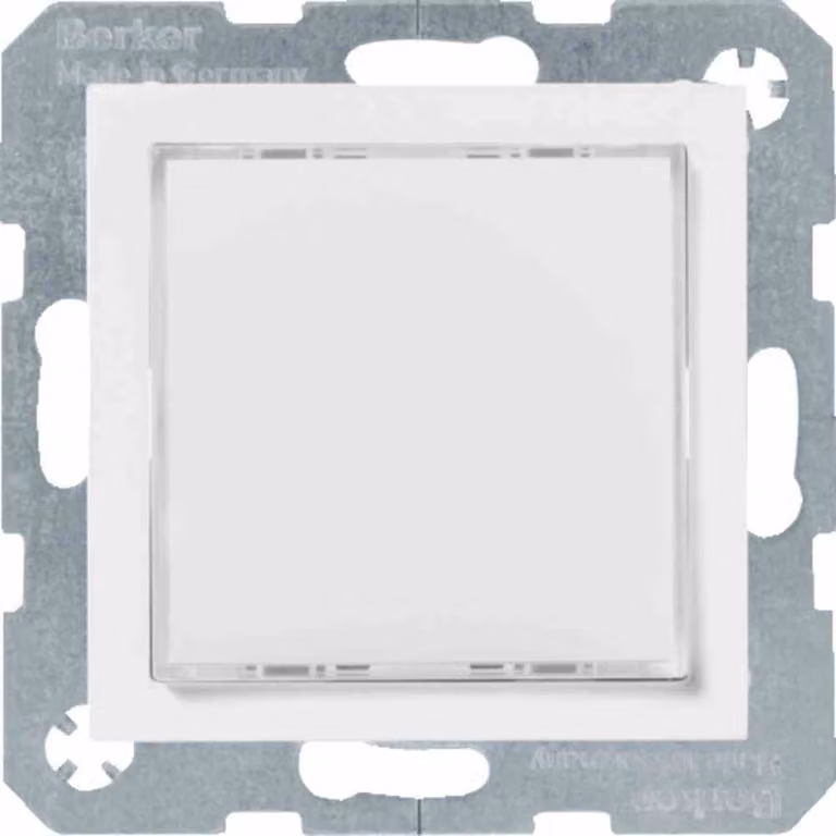 Berker 29531909 Lampada di segnalazione a LED, illuminazione bianca, bianco polare opaco Berker S.1/B.3/B.7