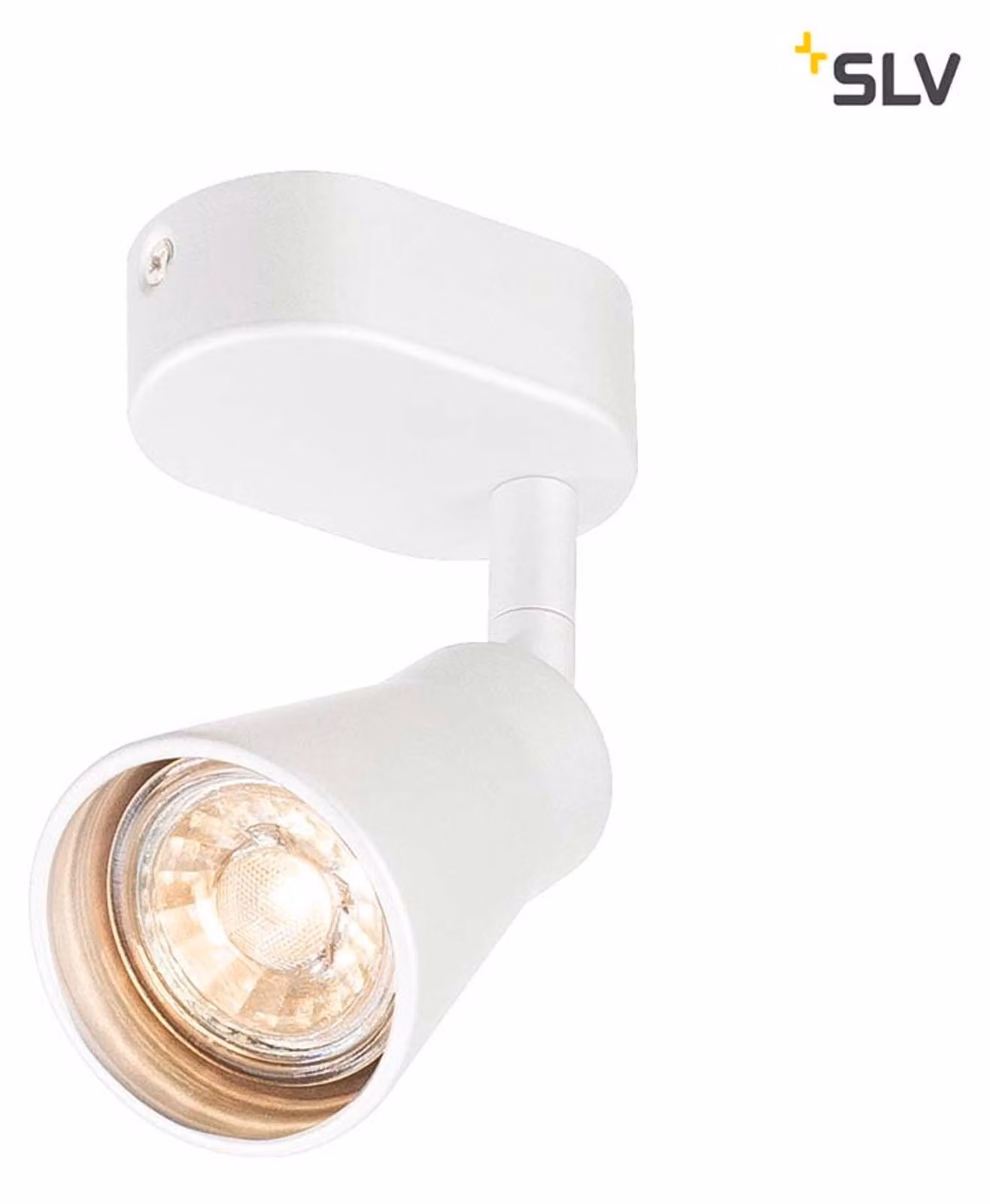 Avo CW faretto da soffitto bianco a 1 luce GU10 orientabile e girevole