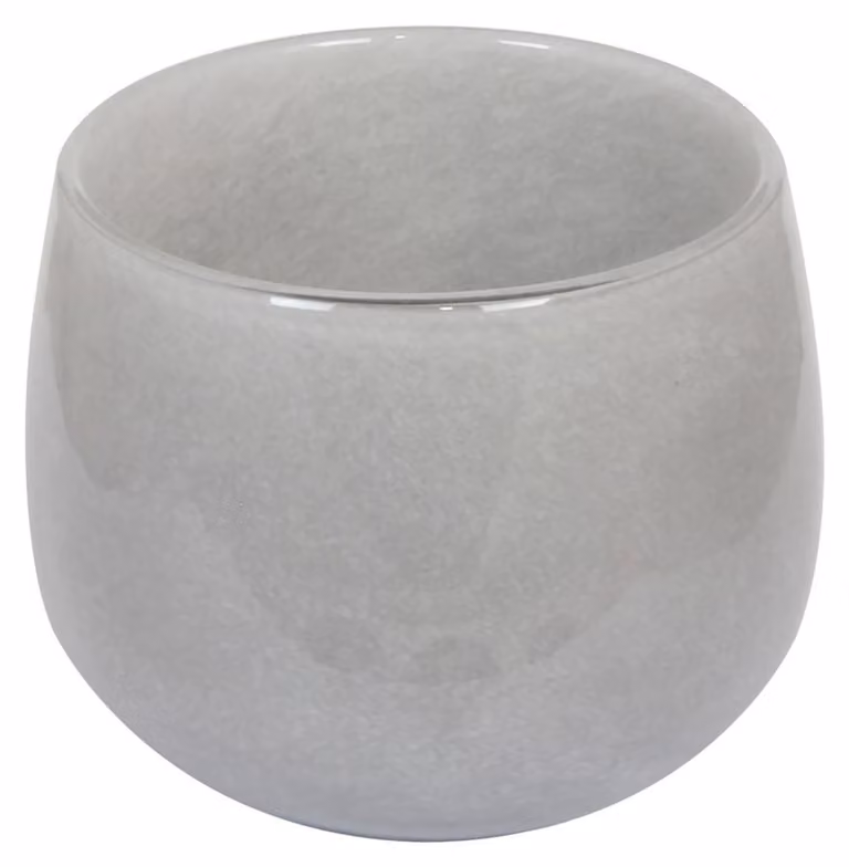 Lampada da tavolo Kaheku, colore grigio chiaro, dimensioni: diametro 10 Ø, altezza 8 h, codice prodotto: 1150004203