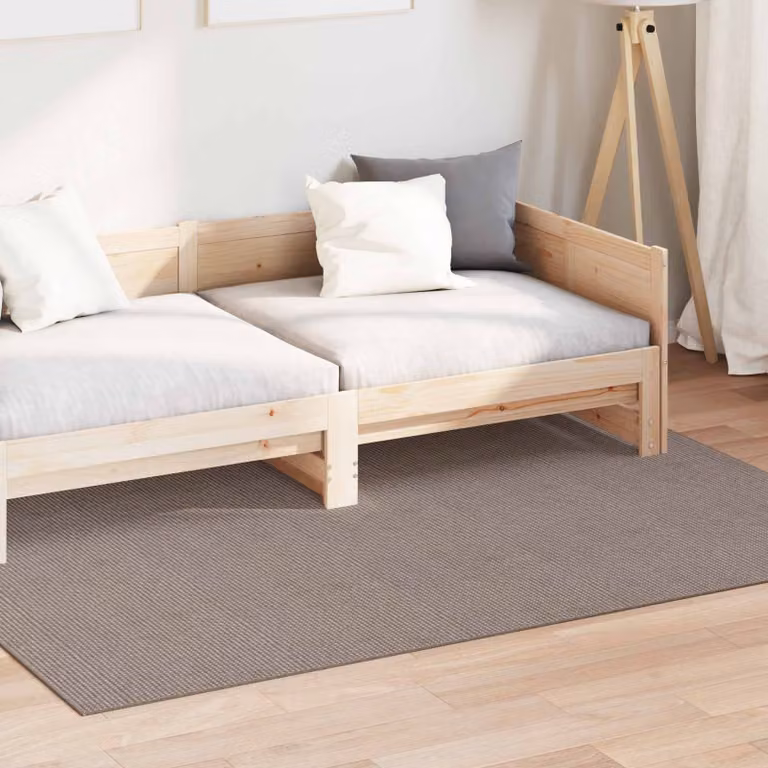 Tappeto per interni vidaXL LUGO con design moderno e astratto, beige e grigio, L: 140 cm x P: 200 cm, in poliestere