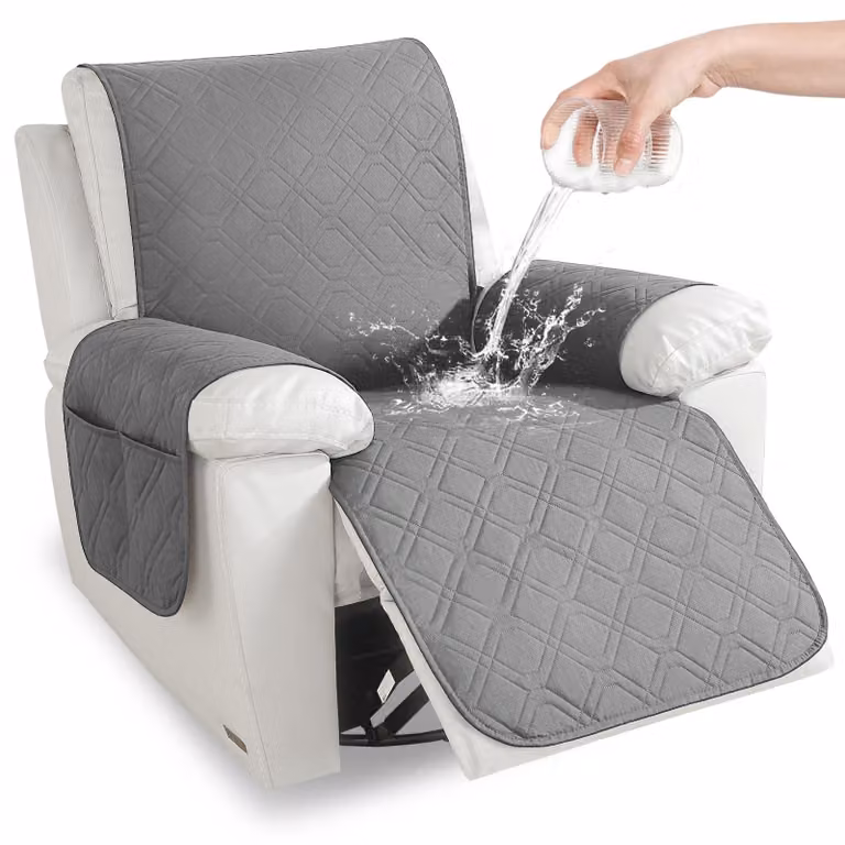 Omgoods - Copertura impermeabile per poltrone relax, color grigio chiaro