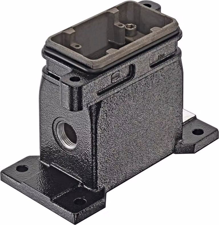HARTING Han 6HPR Alloggiamento base, 1xM20 uscita cavo laterale, chiusura a vite - 1 pezzo