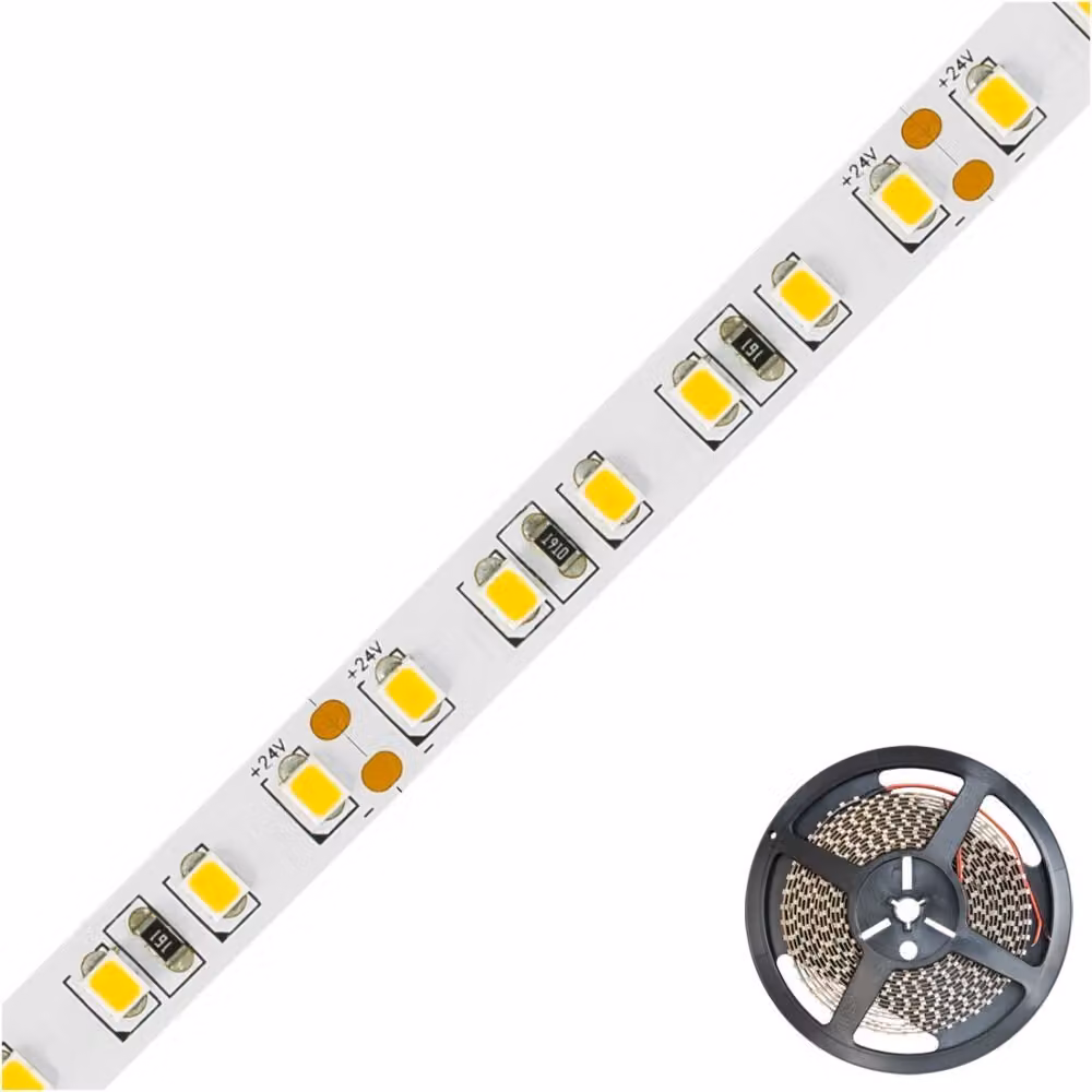 Striscia LED 24 V 5 m 3000 K - Striscia luminosa / tubo flessibile / nastro STR2024602802