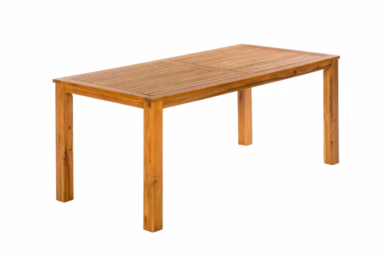 Tavolo da giardino Merxx rettangolare, 185 x 90 cm - Acacia