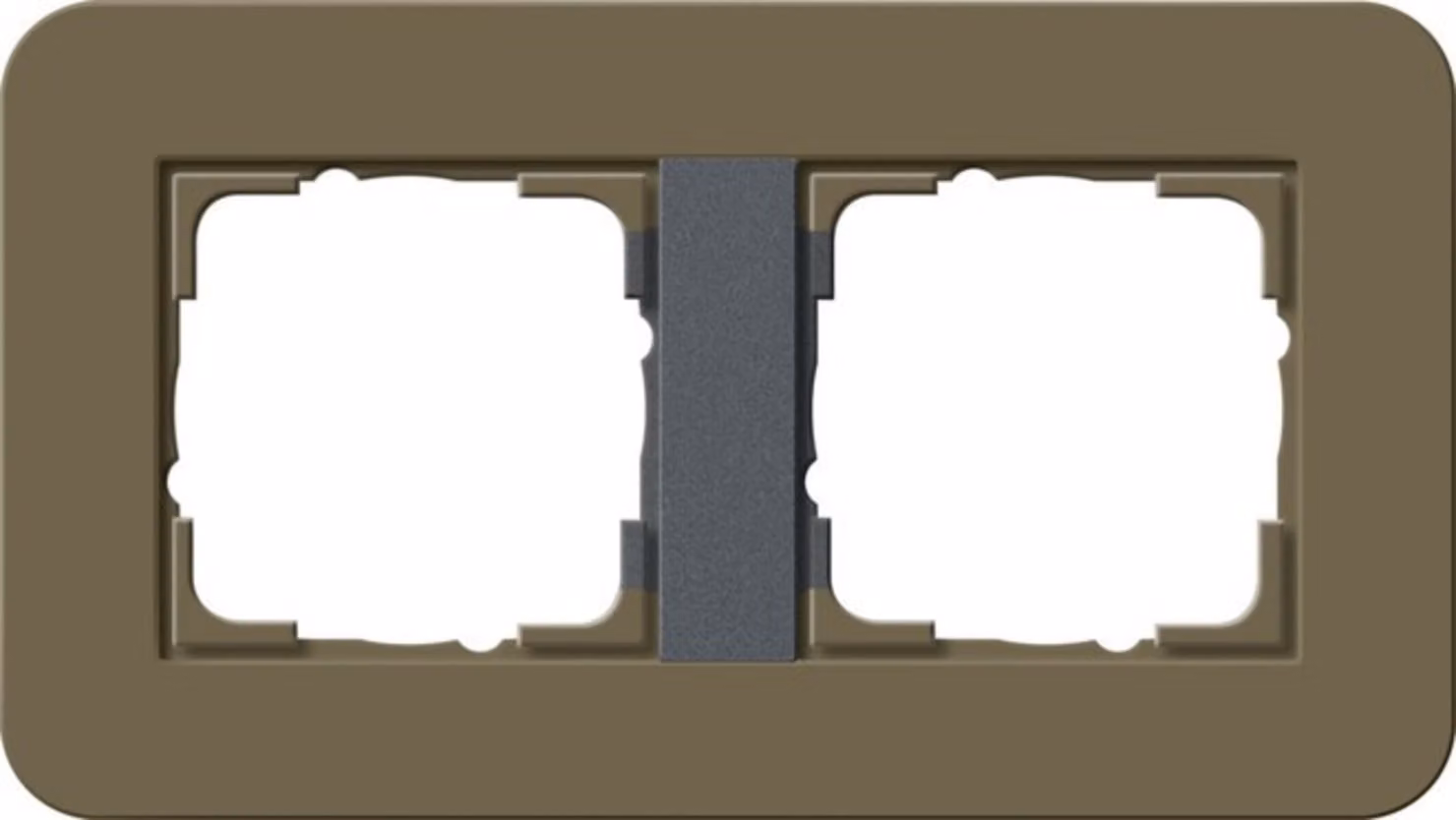 GIRA 0212426 Colore del prodotto: Antracite, Marrone, Compatibilità marca: GIRA, Tipo di superficie: Opaco (0212426)