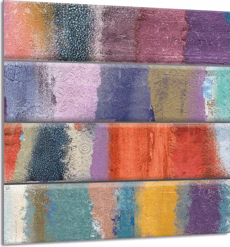 GLASPLATTE FÜR KÜCHE 60x65 Bunt