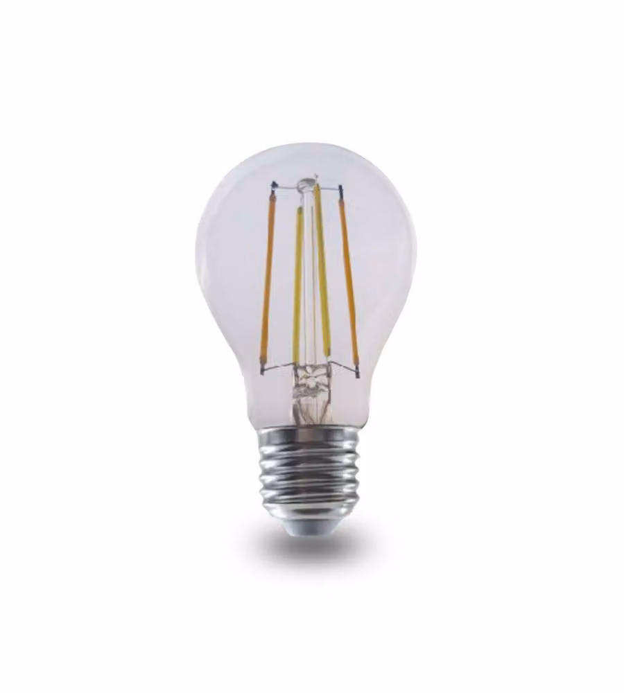 V-TAC Lampadina LED E27 7W A60 Filamento Google Alexa Smart 3in1 Dimmerabile