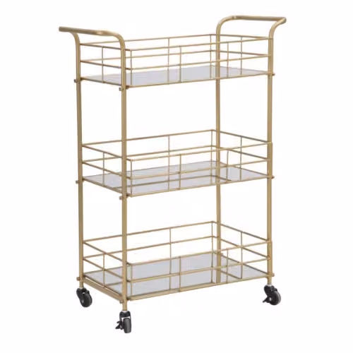 Carrelli da Cucina GLAM Rettangolare 60X30,5X80 Mauro Ferretti