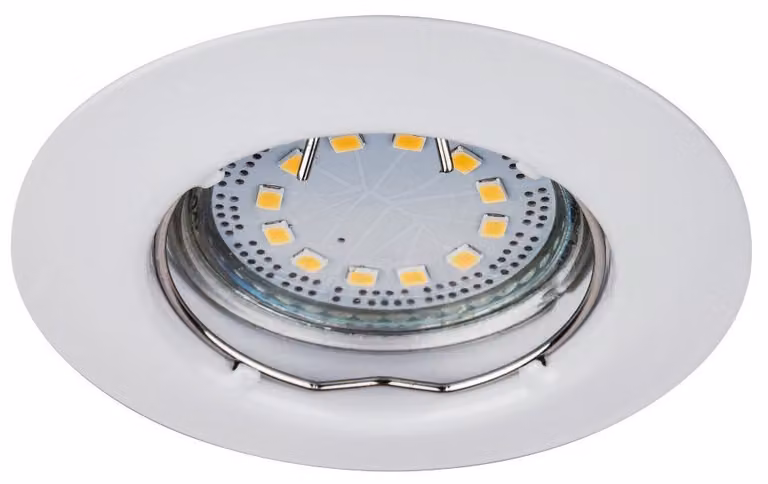 Rabalux 1046 Faretto da soffitto 3 spot Lite, GU10, 3W, 3000K, 240lm, bianco, rotondo, bianco caldo, minimal, ø82mm