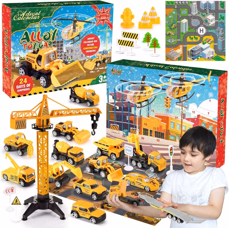 Calendario dell'Avvento per bambini 2026 - Calendario natalizio per bambini
