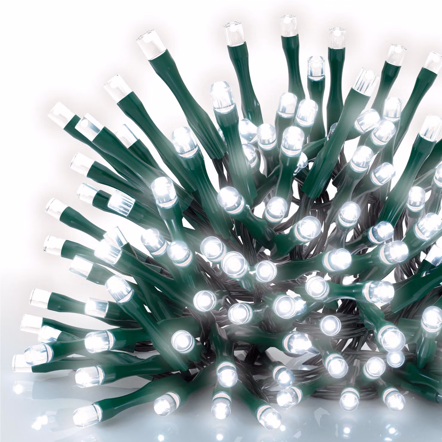 Catena luminosa a LED, 24 metri, 240 LED, grado di protezione IP44, 8 modalità, timer