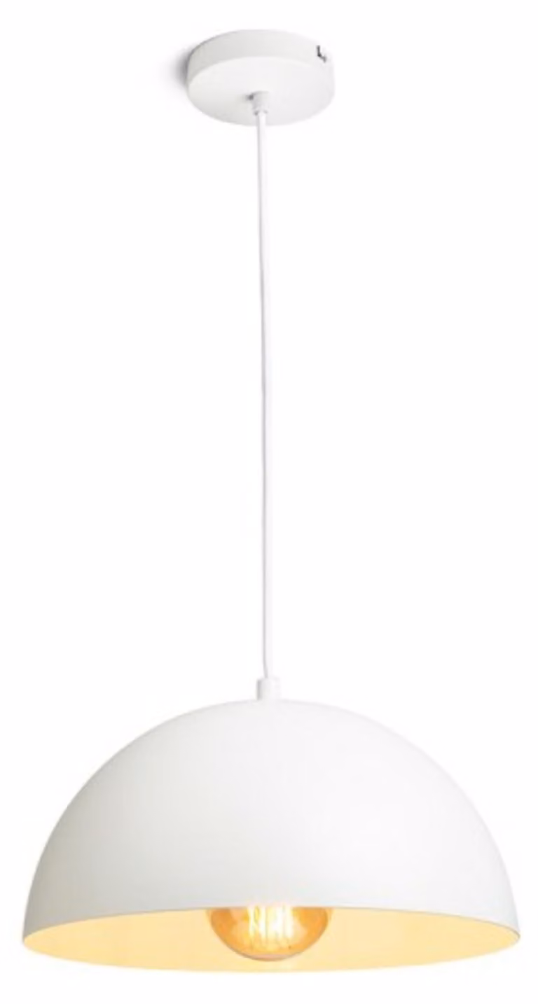 RED - DESIGN RENDL RENDL GLADYS 30 Lampada a sospensione bianco/bianco 230 V E27 15 W R14107
