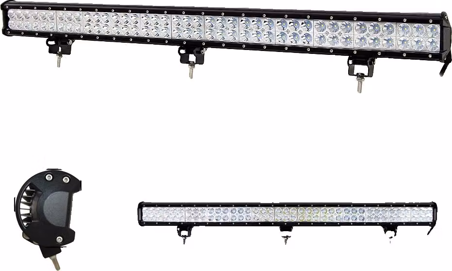 Striscia luminosa a LED, design a doppia fila, temperatura di colore 6000K, 36" 234W senza cablaggio