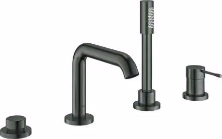 combinazione bagno monocomando 4 fori ESSENCE ha graph bent