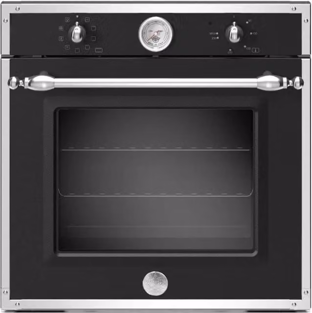 Forno elettrico da incasso Bertazzoni F609HEREKNE da 76 litri, Classe A, nero opaco – 1