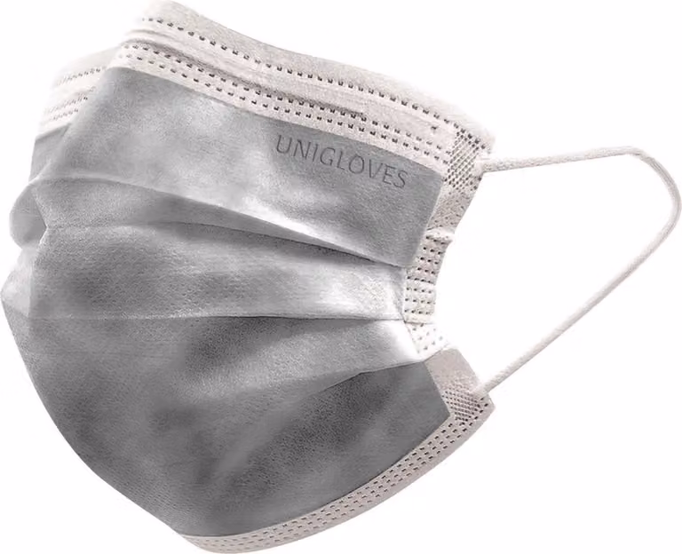 Maschera chirurgica Profil Plus Tipo II R - maschera facciale 500 pezzi - Tipo II R - grigio