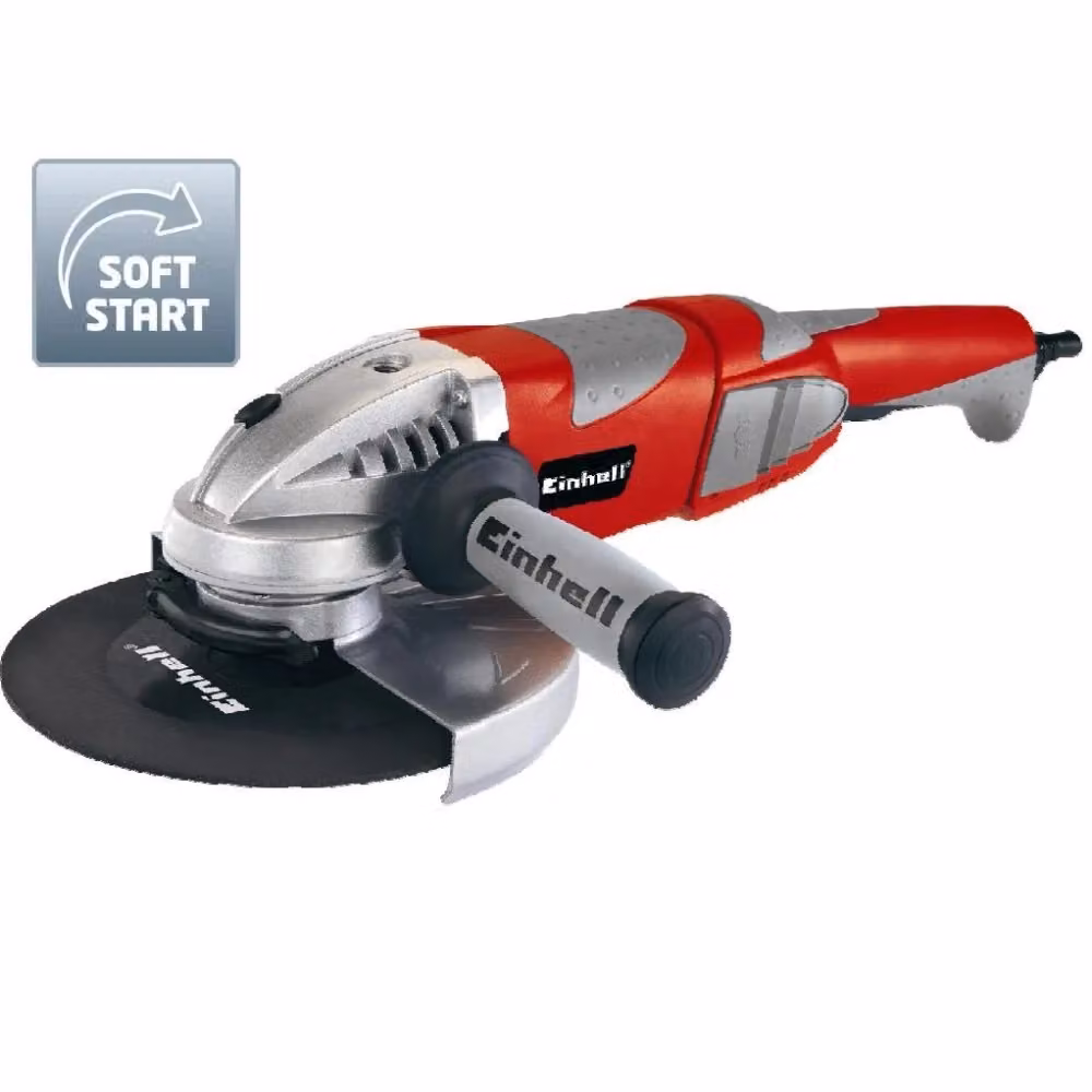 Smerigliatrice angolare Einhell RT-AG 230 rosso, potenza 2300W e 6500 giri/min con disco da 230 mm – 2