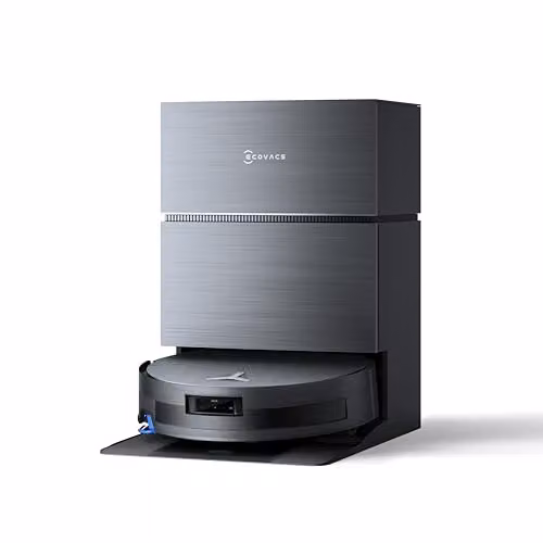 ECOVACS DEEBOT X11 Pro OMNI Robot Aspirapolvere Lavapavimenti con Stazione Pulizia, Aspirazione 19500Pa, OZMO ROLLER 2.0, TruEdge 3.0, Ascensione massima di 4 cm, ZeroTangle 3.0, Tecnologia PowerBoost