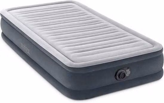 Materasso Comfort Plush Singolo con Pompa Elettrica Incorporata 99x191x33cm