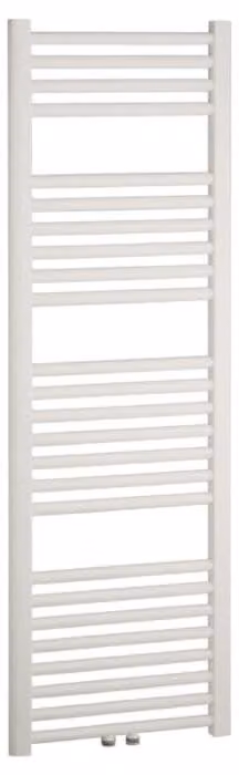 Radiatore da bagno a pannello, dimensioni 75 x 132,2 cm, con attacco centrale