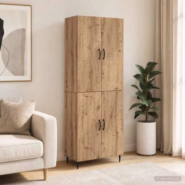 Set di armadi 2 pz Rovere Artigianale Legno ingegnerizzato 3416627