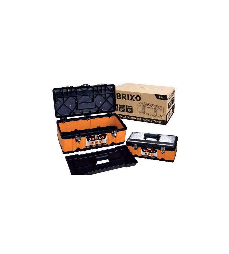 Cassette P/Utensili Metallo Brixo Cm 40