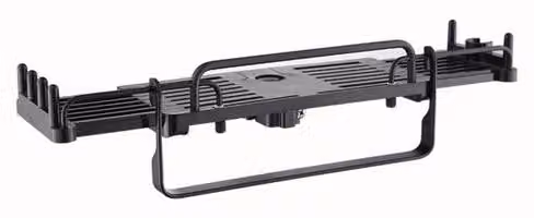 Supporto per asta doccia da bagno con funzione di estensione - Non richiede forature - 28-44 cm - 18-25 mm - Ideale per ganci da bagno con supporto per asta doccia e portasapone senza percussione.