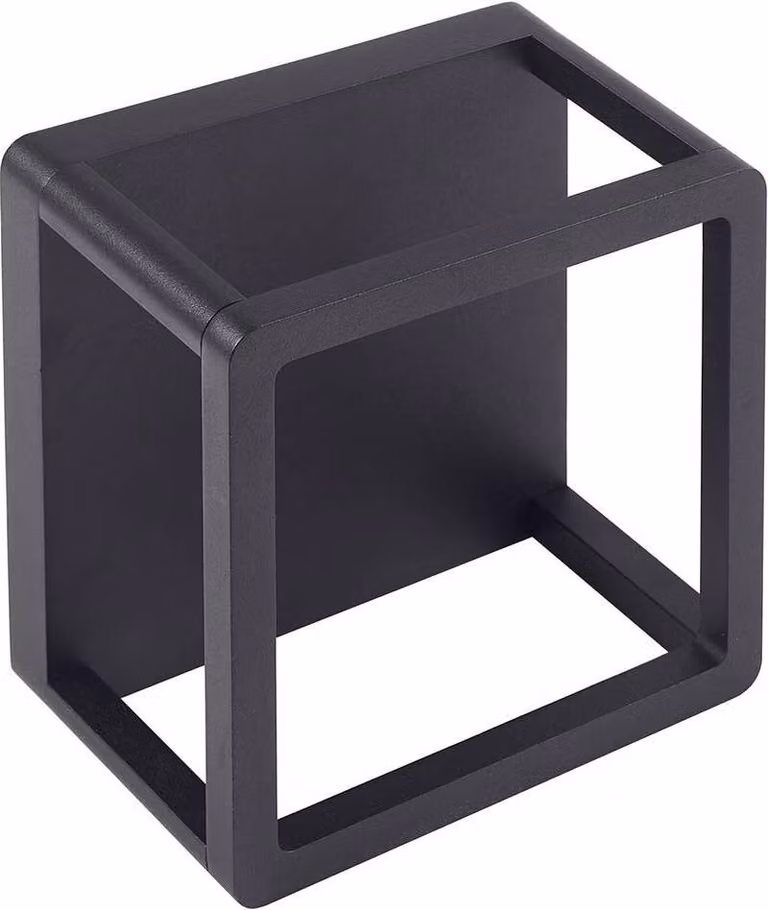 Applique da esterno Lucande LED Thorvid, altezza 18 cm, nero