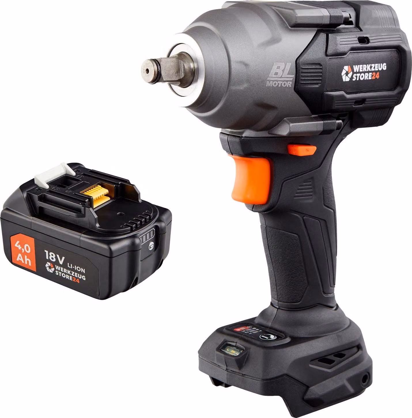 WS24 Avvitatore a impulsi a batteria WDS 18V 1/2" 950 NM / 1x batteria 4,0 Ah