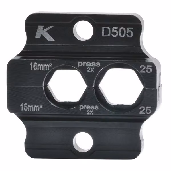 Inserto per pressa Klauke serie D, 6 - D504