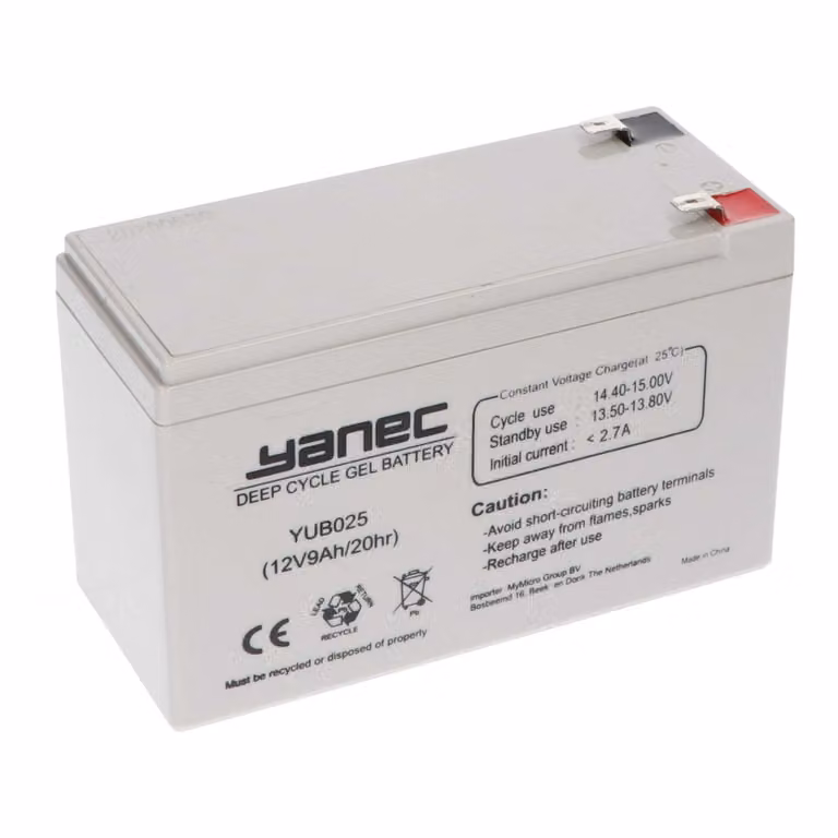 Yanec -Gel -Batteria 12V 9AH