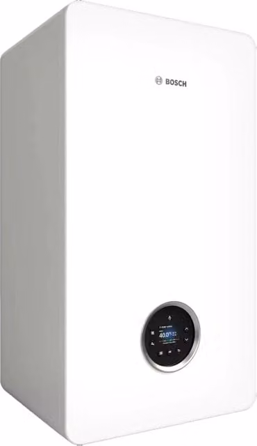 Caldaia a condensazione Bosch Condens GC 5700i 35 P Metano/Gpl Solo Riscaldamento con Kit Scarico Fumi, Bianca, con Controllo via App