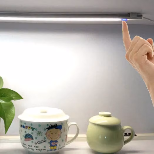 Lampada touch bar a luminosità regolabile 21 LED 3W 3A luce gadget casa ufficio - bianco