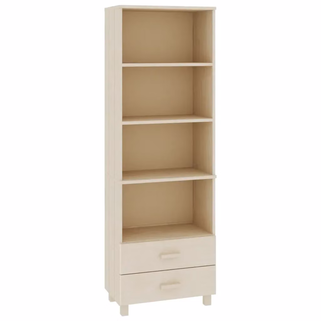 Credenza HAMAR vidaXL in legno di pino color marrone L: 60 cm, P: 35 cm, H: 180 cm – 2