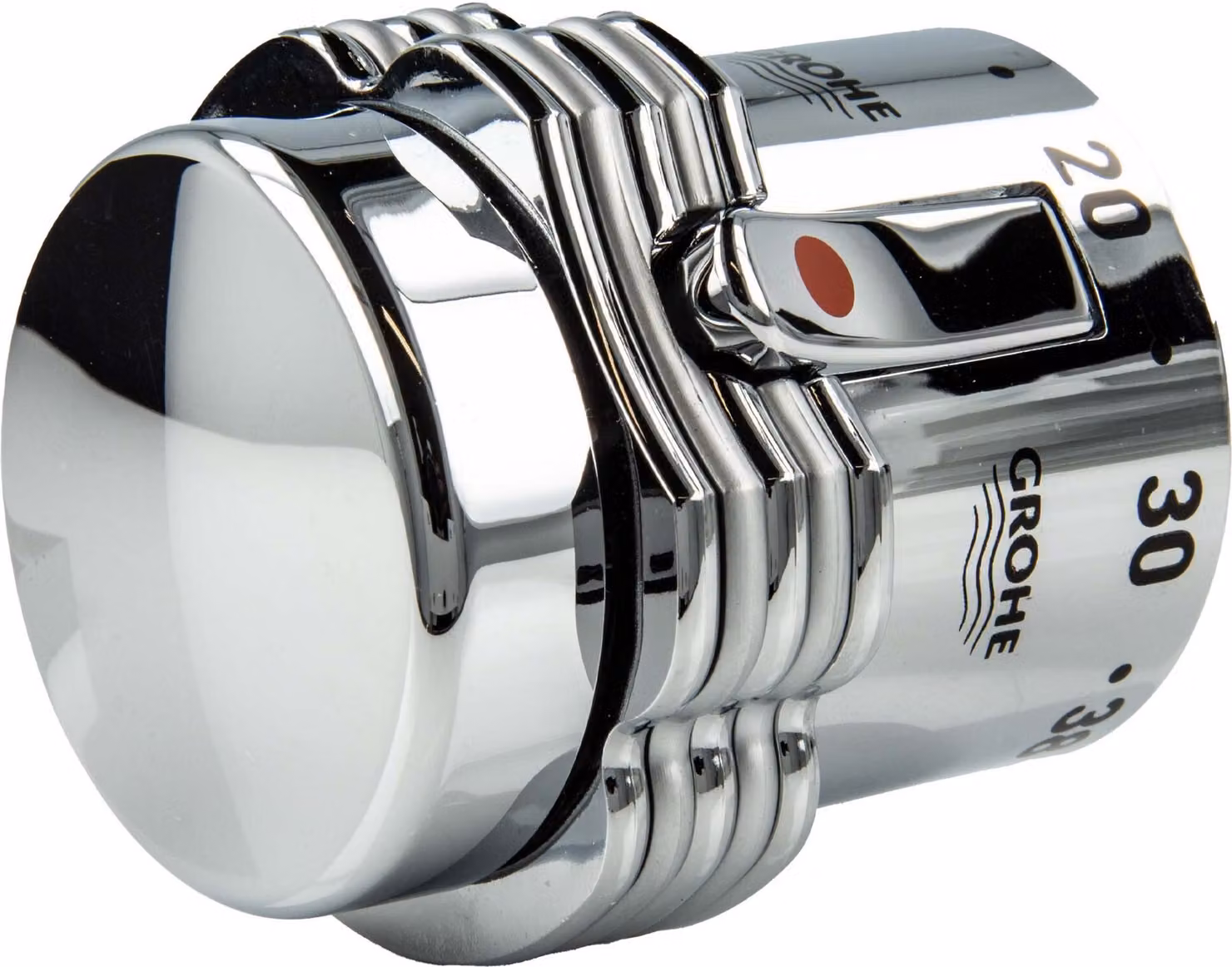 Grohe Automatic 2000 maniglia selettore di temperatura Clova cromo/cromo opaco - 47256IP0