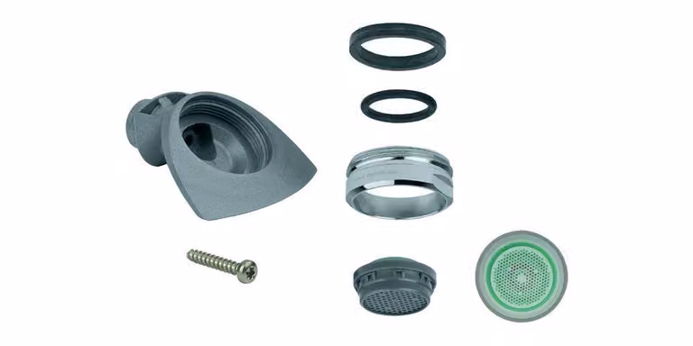 GROHE 42582000 Mousseur 42582 Filetto esterno M 24x1 Portata PCA 5,7 l/min cromo
