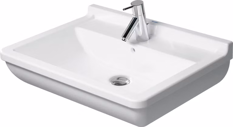 Duravit lavabo Starck 3 65cm, 1 trou pour robinet, 0300650000, 0300650000