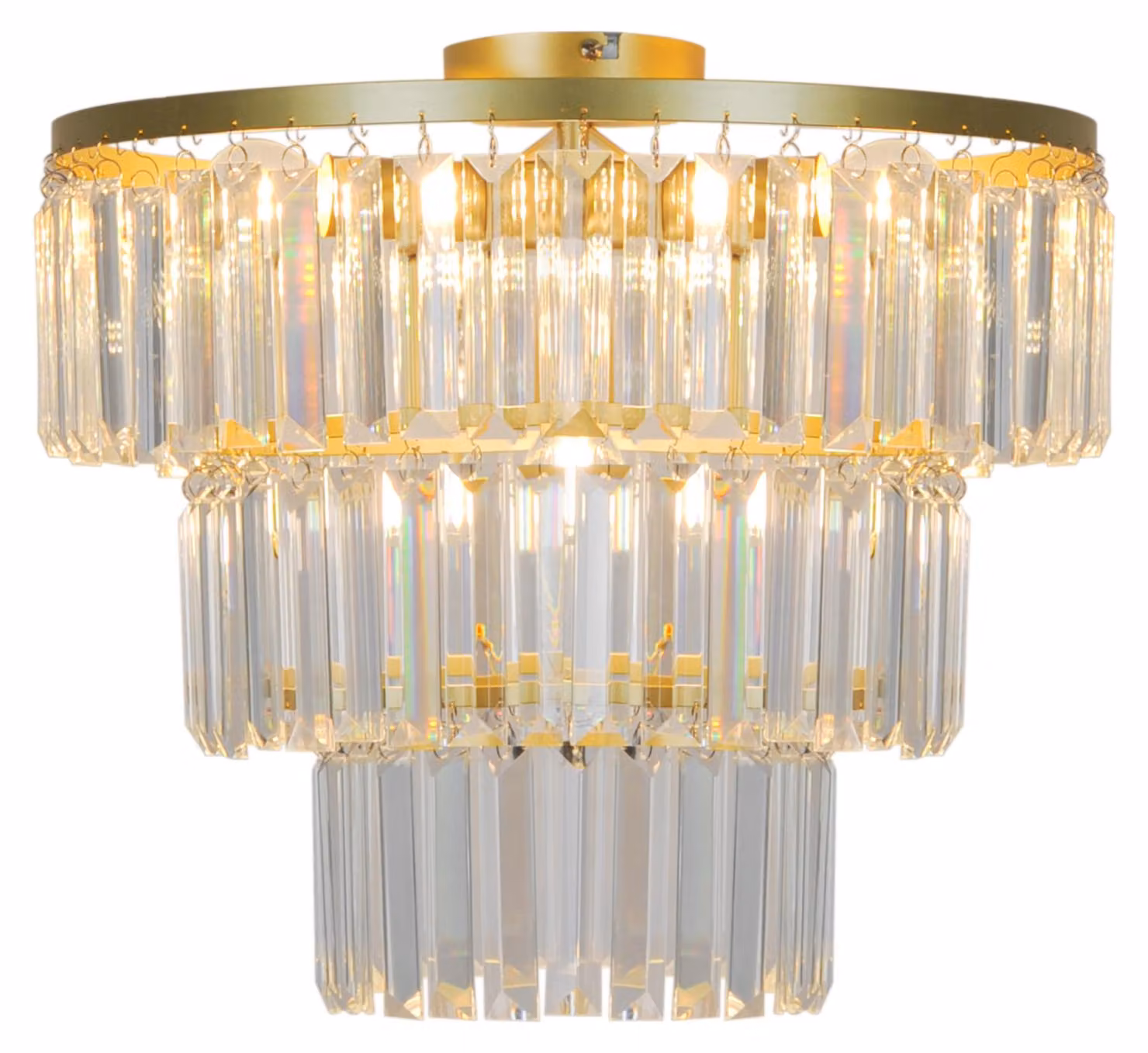 Lampada da soffitto TIFANNY P17127-4-GD Linea Zuma