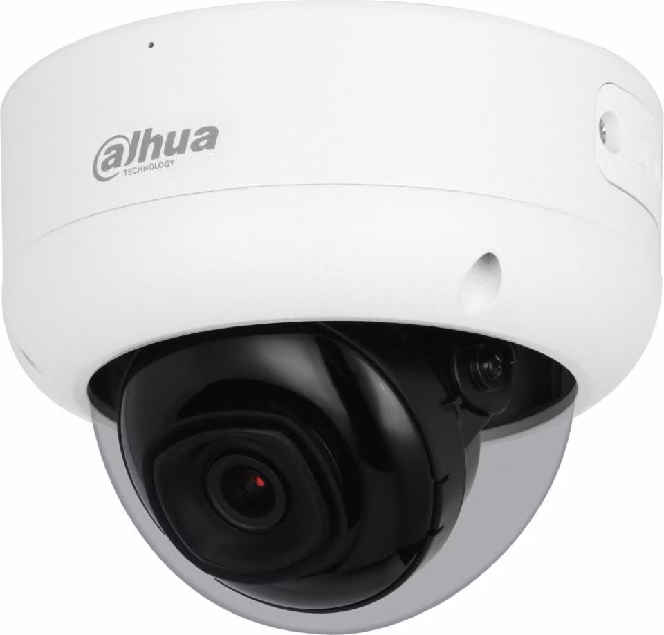 Dahua DH-IPC-HDBW3241EP-S-0280B-S2 - Telecamera IP formato dome, resistente alle intemperie, risoluzione 2MP 30fps (1920&t